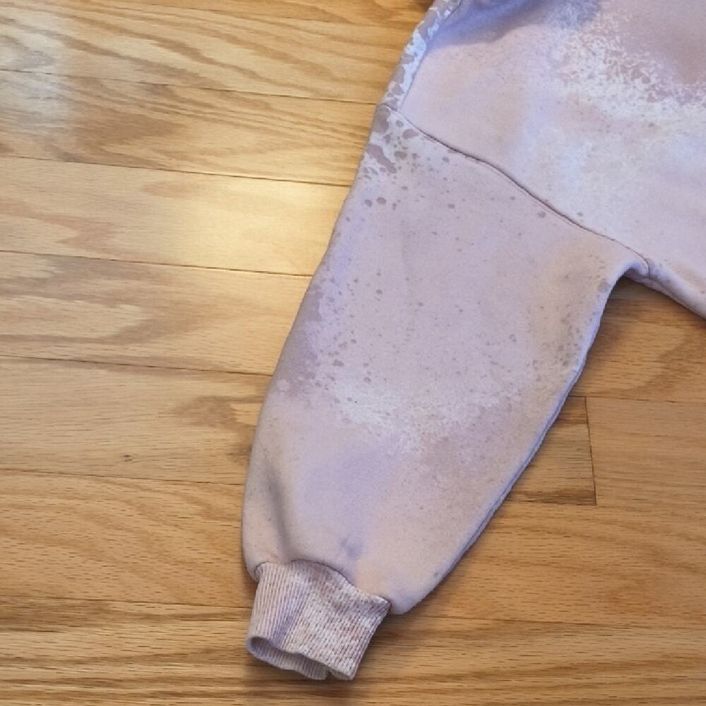 Zara, Make Cool Memories Tie-Dye Hoodie, Muted Pink, Girls Size 10 EUC - Picture 6 of 12